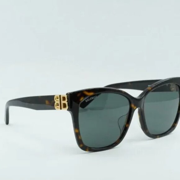 NEW BALENCIAGA WOMEN'S HAVANA SUNGLASSES - Picture 1 of 7